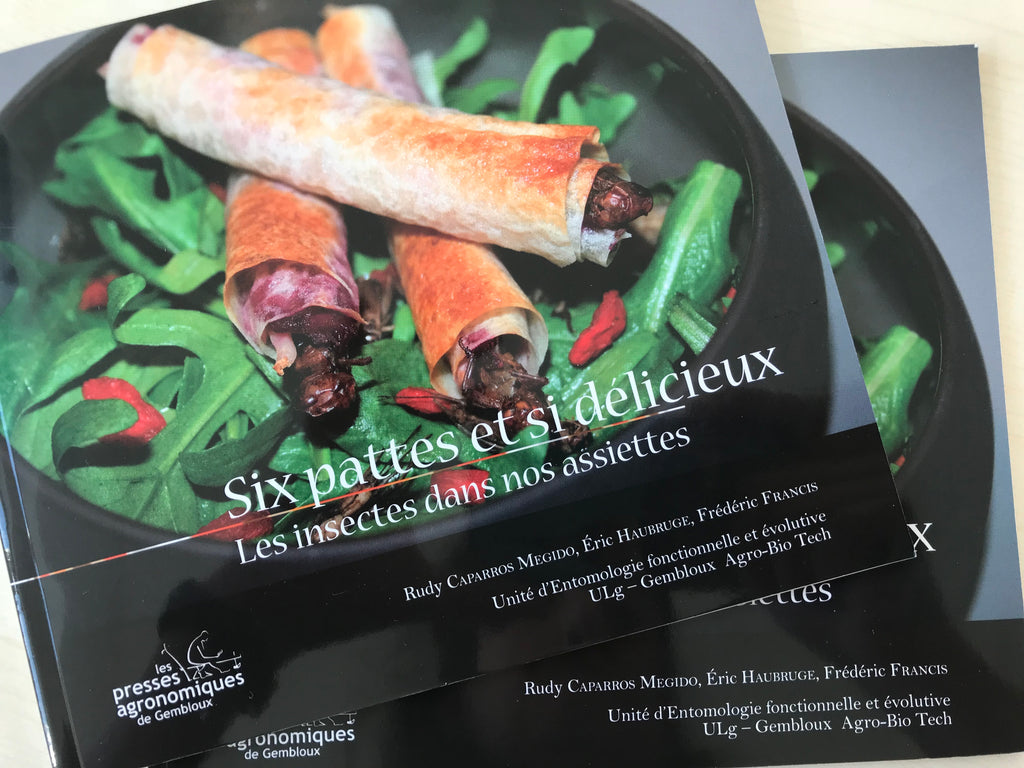 Livre de recette intégrant les insectes !