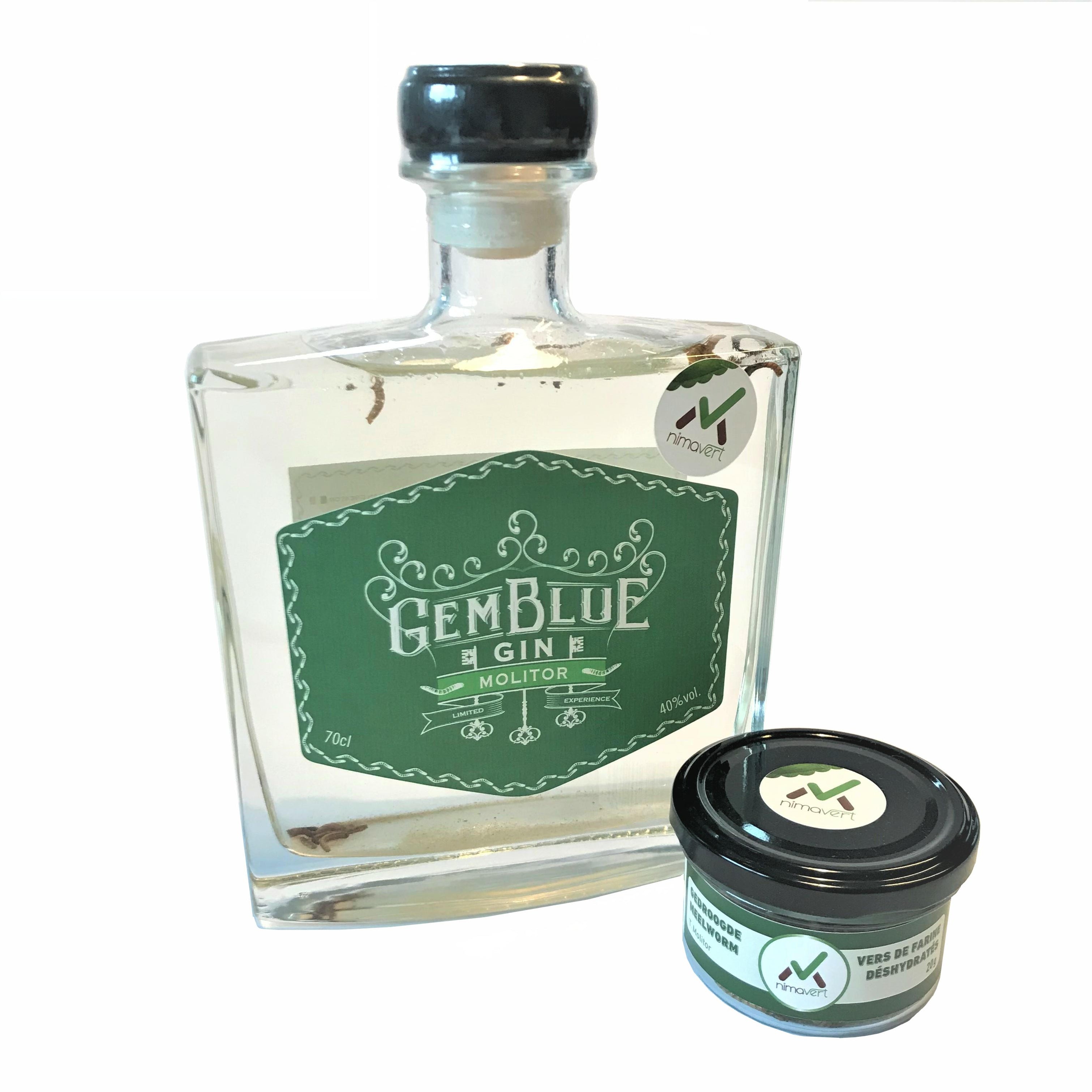 Nouveau produit sur le webshop : Gemblue Gin Molitor – Little Bugs