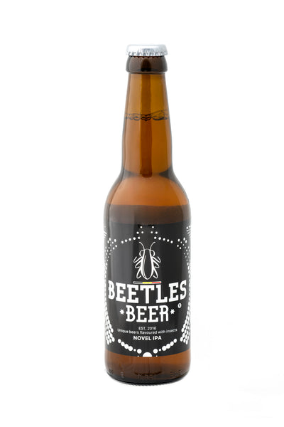 Bière IPA aux insectes - "Beetles Beer Novel IPA" à la pièce (33cl)