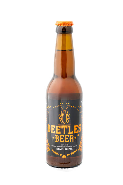 Bière blonde triple aux insectes - "Beetles Beer Novel Tripel" à la pièce (33cl)