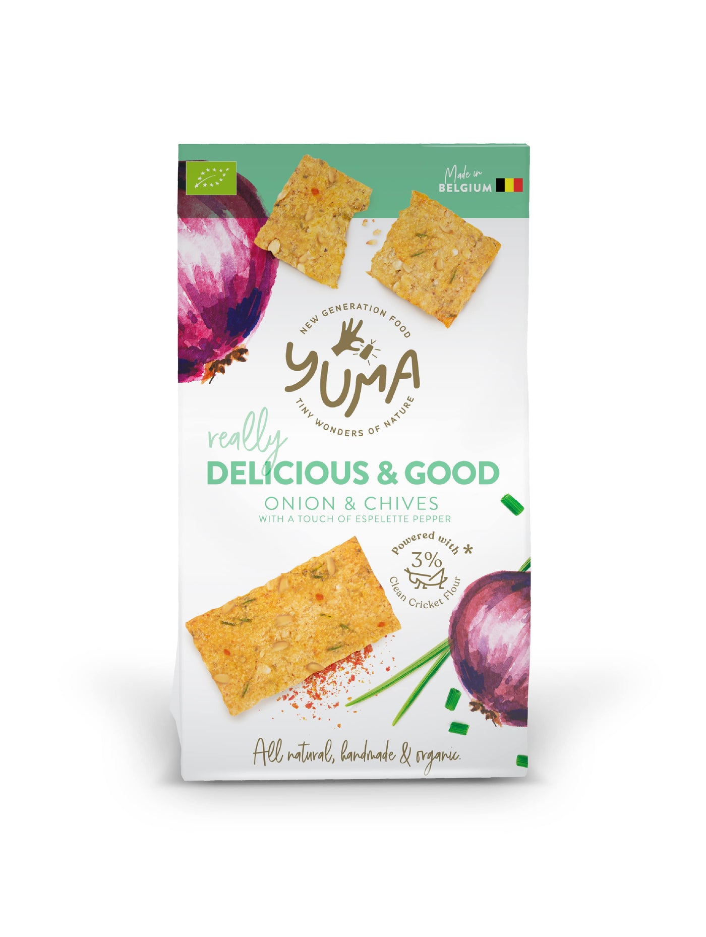 Yuma Crackers - Onion & Chives