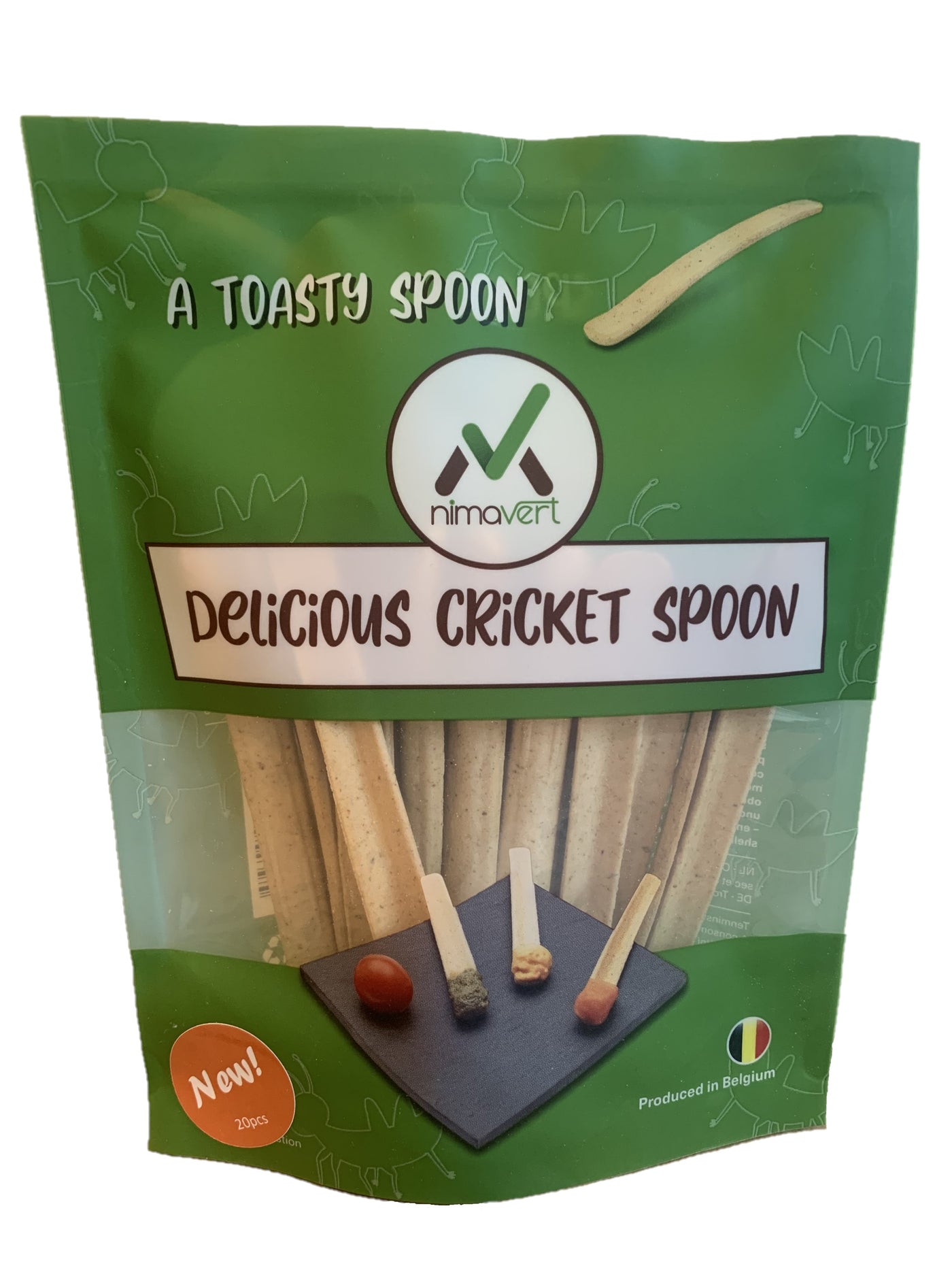 Delicious cricket spoon (200g / 20pce)
